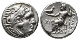 Greek Coins
KINGS OF MACEDON. Alexander III ‘the Great’, 336-323 BC. Drachm , Lampsakos, struck under Antigonos I Monophthalmos, circa 310-301. Head o...