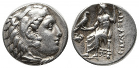 Greek Coins
KINGS of MACEDON. Alexander III 'the Great'. 336-323 BC. AR Drachm Abydos mint. Struck under Kalas or Demarchos, circa 325-323 BC. Head of...