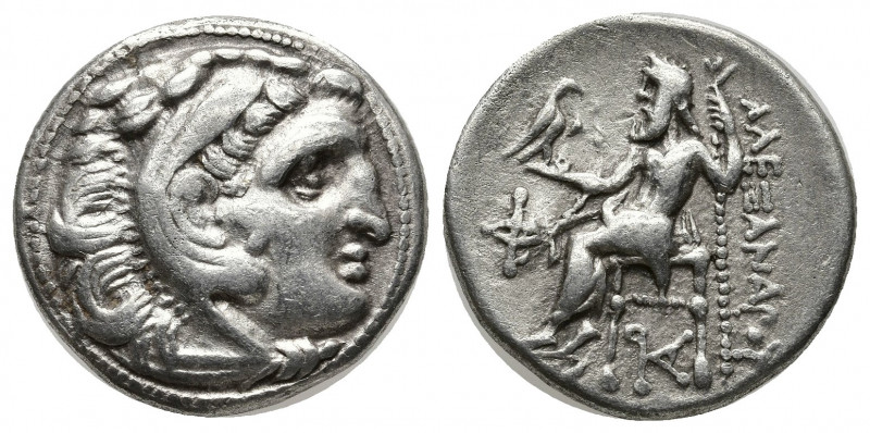 Greek Coins
KINGS of MACEDON. Alexander III 'The Great'. 336-323 BC. AR Drachm K...