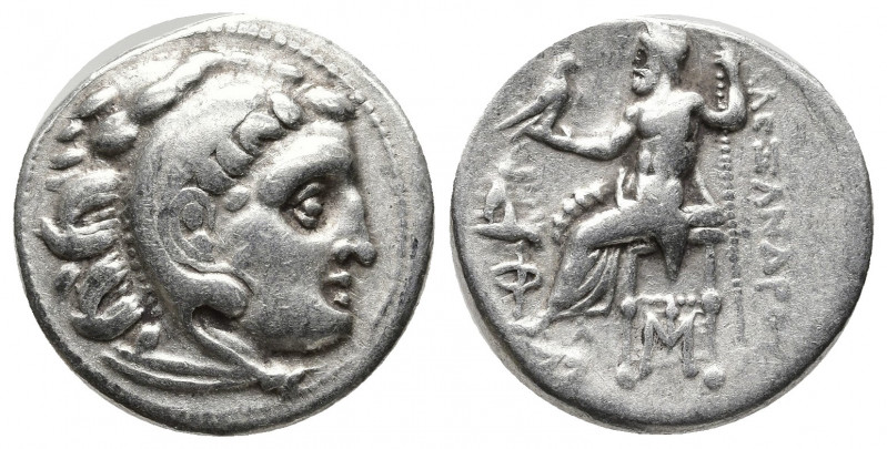 Greek Coins
KINGS of MACEDON. Alexander III 'the Great'. 336-323 BC. AR Drachm B...