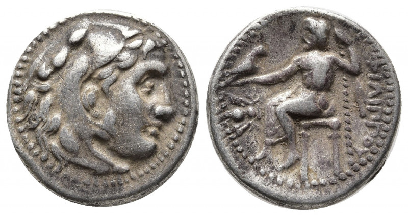 Greek Coins
KINGS of MACEDON. Philip III Arrhidaios. 323-317 BC. AR Drachm In th...