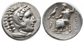 Greek Coins
KINGS OF MACEDON. Alexander III 'the Great', 336-323 BC. AR Drachm struck under Antigonos I Monophthalmos, Magnesia ad Maeandrum, 320-301....