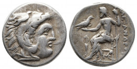 Greek Coins
KINGS OF MACEDON. Alexander III ‘the Great’, 336-323 BC. Drachm , Lampsakos, struck under Antigonos I Monophthalmos, circa 310-301. Head o...