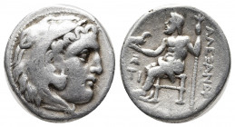 Greek Coins
KINGS of MACEDON. Philip III Arrhidaios. 323-317 BC. AR Drachm In the name and types of Alexander III. Sardes mint. Struck under Menander ...
