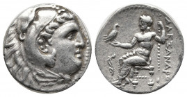 Greek Coins
KINGS of MACEDON. temp. Kassander – Antigonos II Gonatas. Circa 310-275 BC. AR Drachm . In the name and types of Alexander III. Uncertain ...
