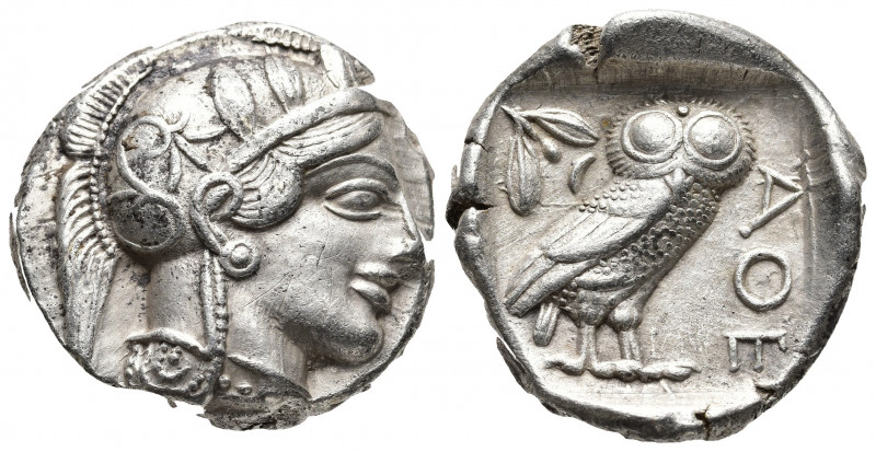 Greek Coins
ATTICA, Athens. Circa 454-404 BC. . AR Tetradrachm Helmeted head of ...