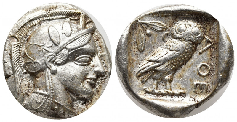 Greek Coins
ATTICA, Athens. Circa 454-404 BC. Transitional issue.. AR Tetradrac...