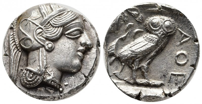 Greek Coins
ATTICA, Athens. Circa 454-404 BC. . AR Tetradrachm Helmeted head of ...