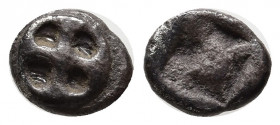Greek Coins
ATTICA. Athens. Circa 515-510 BC. Obol. 'Wappenmünzen' type. Obv: Wheel with four spokes. Rev: Irregular quadripartite incuse square.
Weig...