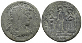 Roman Provincial
LYDIA. Sardis. Caracalla (198-217). Ae. An. Rouphos, first archon for the third time. Obv: AVT KAI M AVP CЄVH ANTΩNЄINOC.Laureate, dr...