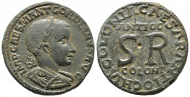 Roman Provincial
Gordian III Æ 36mm of Antioch, Pisidia. AD 238-244. IMP CAES M ANT GORDIANVS AVG, laureate head to right / ANTIOCHIA COLONIA CAESARIA...