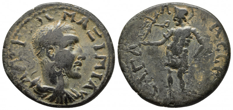 ROMAN PROVINCIAL
PISIDIA, Sagalassus Maximus 235/6-238 bare head of Maximus, r. ...
