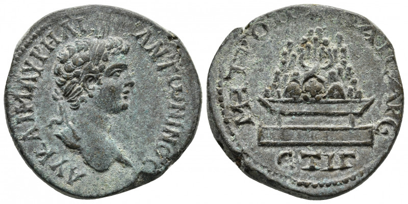 Roman Provincial
CAPPADOCIA. Caesaraea-Eusebia. Caracalla, 198-217. Triassarion ...