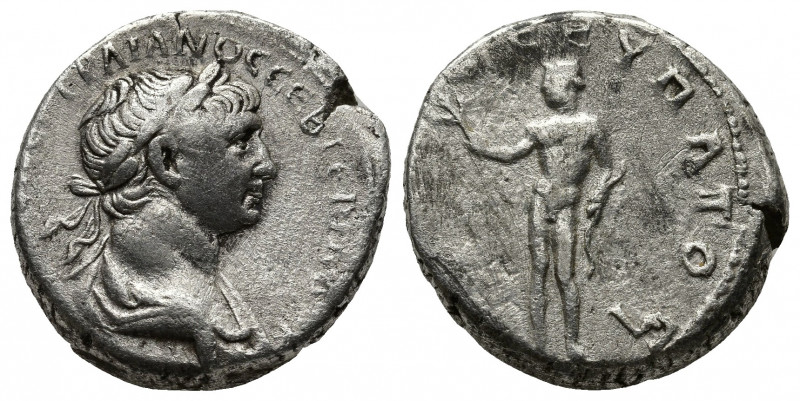 Roman Provincial
Cappadocia, Caesaraea-Eusebia Trajan ..98-117) AR Didrachm , ye...