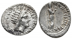 Roman Republic.
Marc Antony, as Imperator and Triumvir (43-30 BC). AR denarius Military mint traveling with Antony in Athens, ca. 38 BC. M•ANTONIVS•M•...
