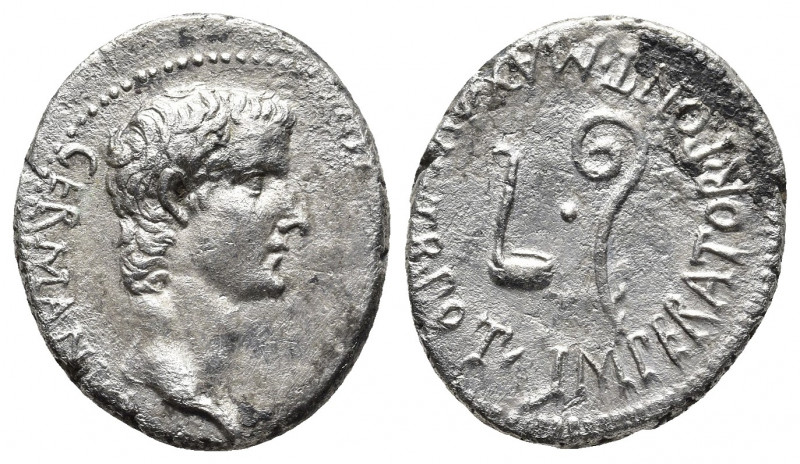 Roman Imperial
CALIGULA (37-41). Denarius. Caesarea. Obv: C CAESAR AVG GERMANICV...
