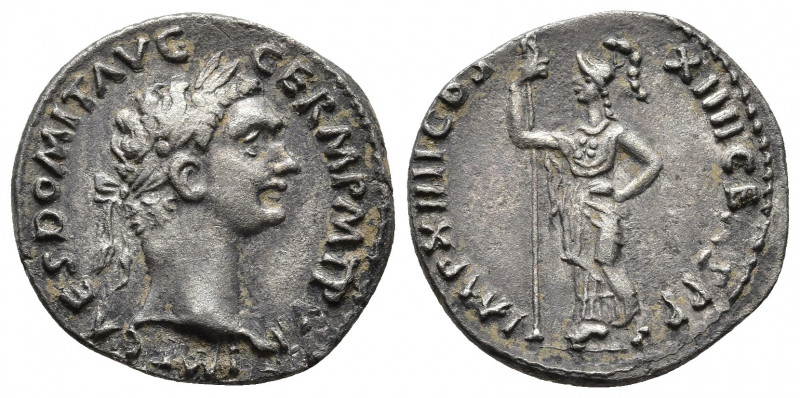 Roman Imperial
Domitian AD 81-96. Struck AD 85. Rome Denarius AR IMP CAES DOMIT ...