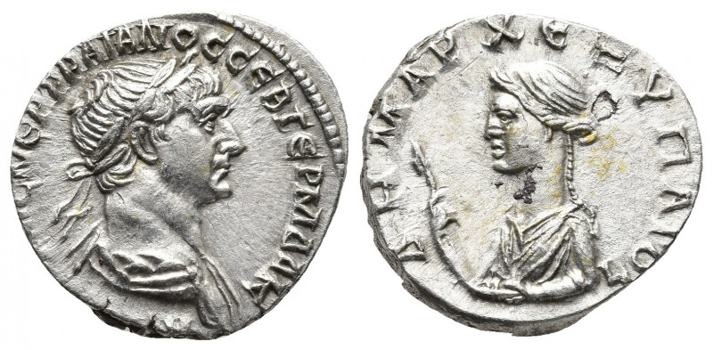 Roman Provincial
CAPPADOCIA, Caesarea, Trajan (98-117) AR didrachm.
AYTOKP KAIC ...