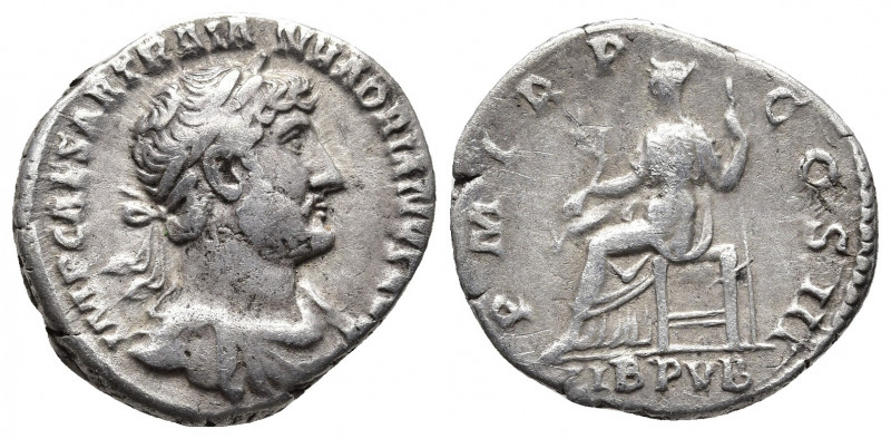 Roman Imperial
HADRIAN (117-138). Denarius. Rome. Obv: IMP CAESAR TRAIAN HADRIAN...