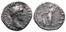 Roman Imperial
Antoninus Pius (138-161) AR Denarius, Rome, 151-152.
ANTONINVS AVG PIVS P P TR P XV - Laureate head of Antoninus Pius to right, with sl...