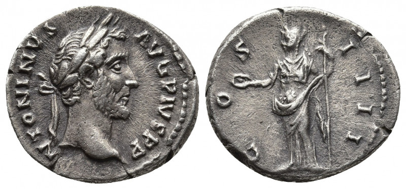 Roman Imperial
Antoninus Pius AR Denarius. Rome, AD 148-149. ANTONINVS AVG PIVS ...