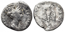 Roman Imperial
Diva Marciana, died 112/4. Denarius Rome. DIVA AVGVSTA MARCIANA Diademed and draped bust of Diva Marciana to right. Rev. CONSECRATIO Ea...
