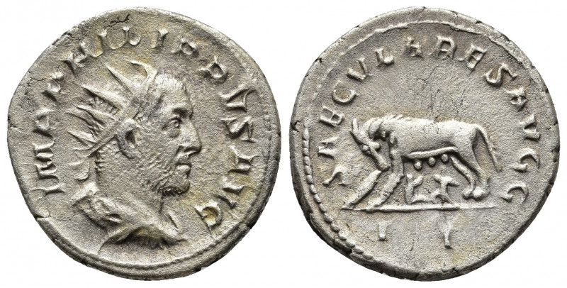 Roman Imperial
PHILIP I 'THE ARAB' (244-249). Antoninianus. Rome. Obv: IMP PHILI...