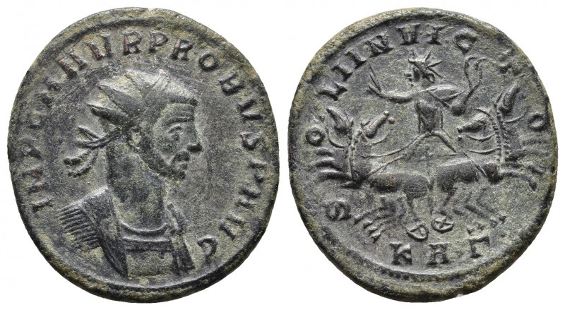 Roman Imperial
Probus, 276-282. Antoninianus Rome, 2nd officina, 277-278. IMP C ...