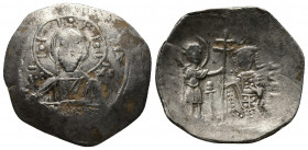 Byzantine 
Alexius I Comnenus, April 1081 – August 1118, with colleagues from 1088
Pre-reform coinage, 1081-1092. Debased trachy, Thessalonica 1082-10...