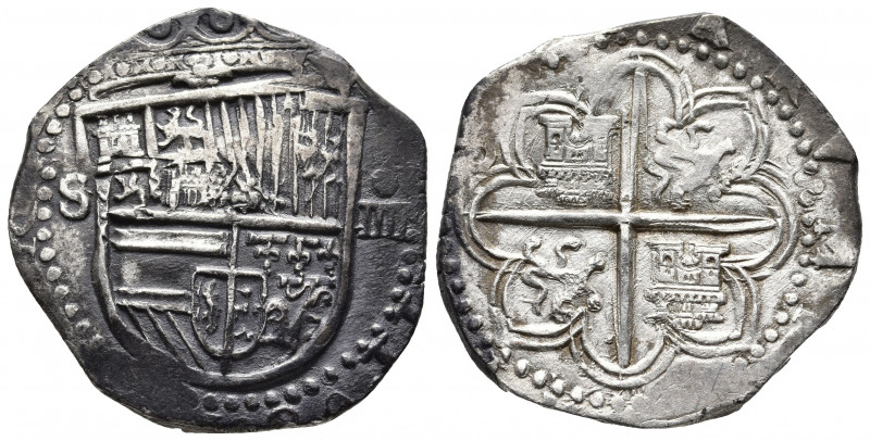 World&Medieval
Spain. Philip II or III. 1556-1598-1621. AR. Toledo mint, struck ...