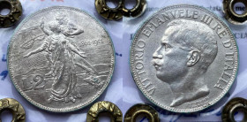 Regno d'Italia - Vittorio Emanuele III (1900-1943) 2 Lire 1911 Cinquantenario Gig.100 Sigillata Numismatica Brescia Q.FDC
Q.FDC