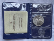 Repubblica Italiana - (1946-2001) 500 Lire 1987 "Famiglia" in confezione originale Gig.430
FDC