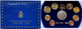 Città del Vaticano - (Monetazione in Euro) Divisionale 2002 in confezione originale
PROOF