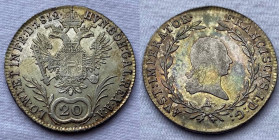 Impero Austro/Ungarico - Francesco II Asburgo-Lorena (1804-1835) 20 Kreuzer 1812 A Km# 2142
SPL
