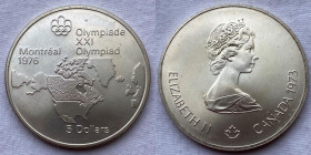Canada - Elisabetta II 5 Dollari 1973 "Olimpiadi di Montreal" Gr.24,30 Ag 925 Km# 85
FDC