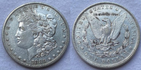 Stati Uniti - Dollaro "Morgan" 1880 Ag 900 Km# 110
BB+