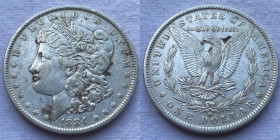 Stati Uniti - Dollaro "Morgan" 1884 O Ag 900 Km# 110
BB