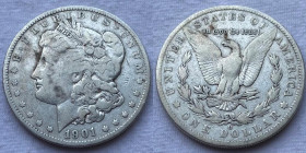 Stati Uniti - Dollaro "Morgan" 1901 Ag 900 Km# 110
MB/BB