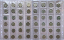 Lotti - Insieme di 24 Monete da 1 Franco Svizzero Gr.5 Ag 835
 Anni misti con molte ripetizioni
