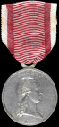 Austria, Franz II Silver Bravery Medal (1792-1804), by I N. Wirt, 40mm, a few light scuffs, very fine, rare thus
Estimate: £300-400