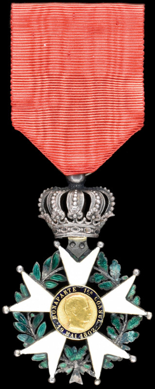 France, Légion d’Honneur, Presidency (1851-52) Knight’s breast badge, Second Rep...