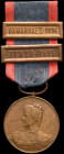 Portugal, Overseas Campaign Medal 1894-1910, in bronze, by F. Costa, 2 clasps, Timor 1895, Namarraes 1896, extremely fine with traces of original lust...