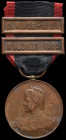 Portugal, Overseas Campaign Medal 1894-1910, in bronze, by F. Costa, 2 clasps, Mulondo 1905, Dembos 1907, very fine [712 bronze awards for Mulondo 190...