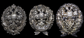 Russia, Reduced size Academic badges (3), comprising: Institute of Railway Engineers, in silver, by Dmitry Osipov; Civilian Engineer 10th Class, proba...