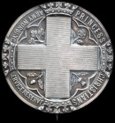 Princess Christian’s Army Nursing Service Reserve, cape badge in silver, with reverse pin for wear (630), very fine and scarce 
Estimate: £150-200