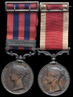 The India General Service and Second China War Pair awarded to Rear-Admiral Sir William Legge Hoste, son of Captain Sir William Hoste, K.C.B., compris...