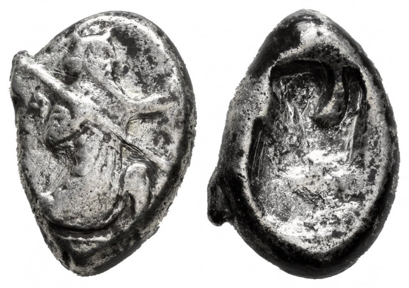 Achaemenid Empire. Time of Xerxes II to Artaxerxes II. Siglos. 420-375 BC. Sarde...