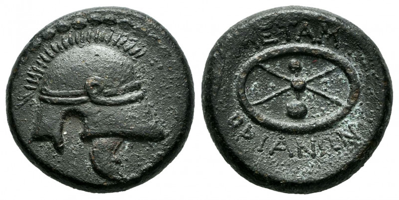 Thrace. Mesembria. AE 19. 250-215 BC. (Sng Cop-658). (Hgc-3). (Karayatov-1944, 8...