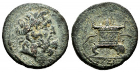 Seleucis and Pieria. Trichalkon. 54-79 AD. Time of Nero to Vespasian. (Sng Cop-104). (McAlee-115b). Ae. 5,10 g. Choice F. Est...35,00. 


 SPANISH ...