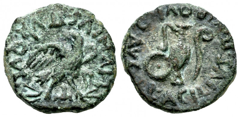 Carthage Nova. Augustus period. Half unit. 27 BC - 14 AD. Cartagena (Murcia). (A...